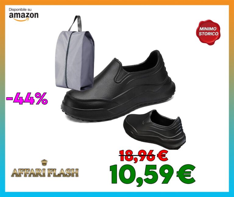 RenDiuJups Scarpe da Chef Uomo Antiscivolo