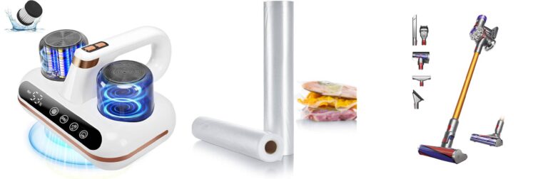 UCerdveos Aspiratore Battimaterasso,Aspirapolvere cordless con sensore acari e display