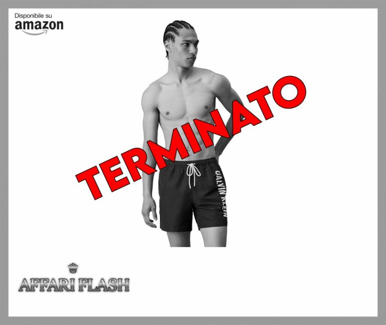 Calvin Klein Pantaloncino da Bagno Uomo Medium Drawstring Lunghezza Media
