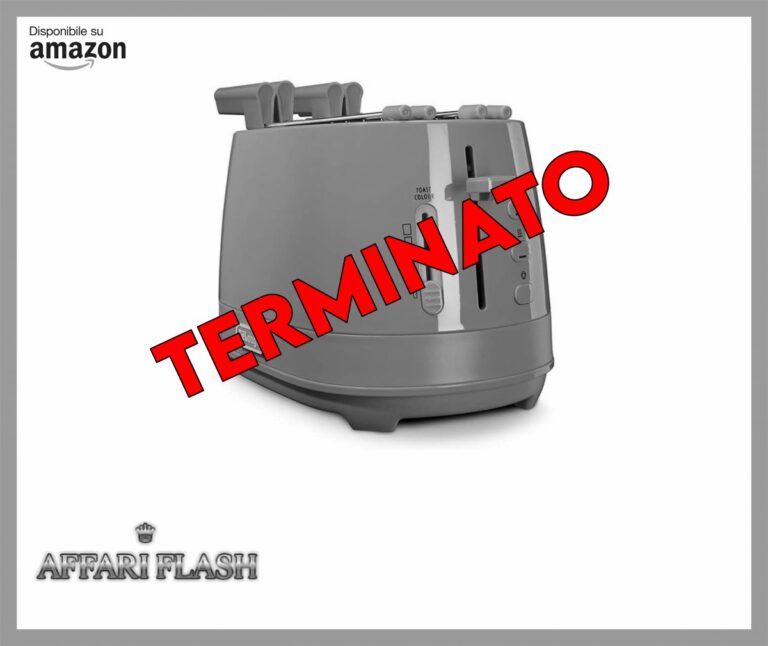 De’Longhi CTLAP2203.O Tostapane con Pinze, Controllo Progressivo del Grado di Tostatura, Indicatori Luminosi, Cassetto Raccoglibriciole, Piedini Antiscivolo, 550 Watt, Plastica, Arancione