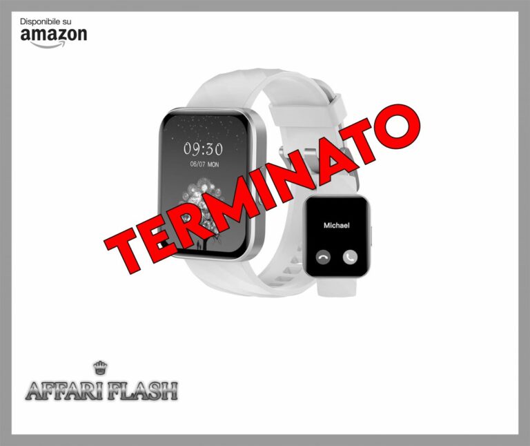 ️ RUIMEN Smartwatch Uomo Donna Chiamate e Whatsapp Smart Watch Contapassi Cardiofrequenzimetro da polso Saturimetro Orologio Smart Fitness Sportivo Impermeabile per Android iOS Galassia
