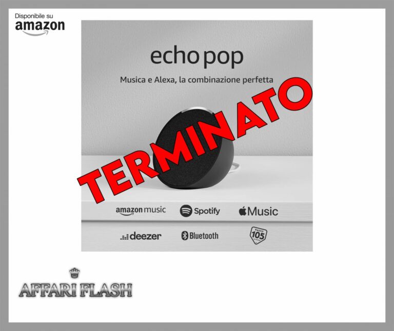 ️ Echo Pop (Ultimo modello) | Altoparlante Bluetooth intelligente con Alexa, compatto e dal suono potente | Antracite