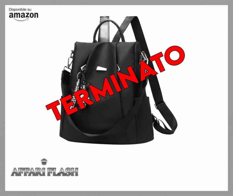 Eshow Zaino Da Donna Antifurto, Zainetto Multifunzionale, Borsa Casual ed Moda per Viaggio, Scuola, Lavoro, Shopping, Visite e Università