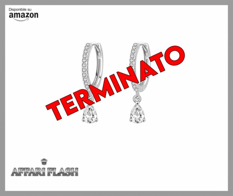 Orecchini Argento 925 Brillantini Punto Luce