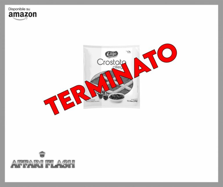 Gastone Lago Crostata alla Ciliegia 350 g, Flowpack, Torta Crostata con Confettura di Ciliegie, Pasta Frolla, Prodotto italiano, Senza Olio di Palma