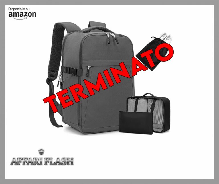 Zaino da viaggio cabina aereo borsa 40 x 20 x 25 Ryanair con organizer per bagagli Valigia Cabina 40 x 20 x 25 Ryanair Bagage Cabina Borsa aereo Zaino da viaggio donna uomo per Easyjet TUI Vueling