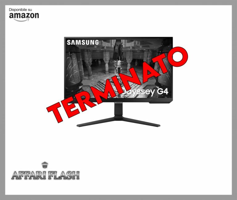Samsung Monitor Gaming Odyssey G4 (S27BG400), Flat, 27”, 1920×1080 FHD, IPS, 240 Hz, 1 ms (GtG), Freesync Premium, G
