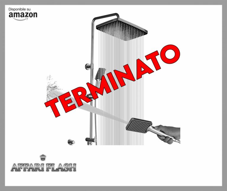 GAOZHI Colonna Doccia idromassaggio Colonna Doccia in Acciaio Inox Senza Miscelatore Regolabili Asta Doccia Gruppo Doccia Colonna Con Soffione e Doccetta