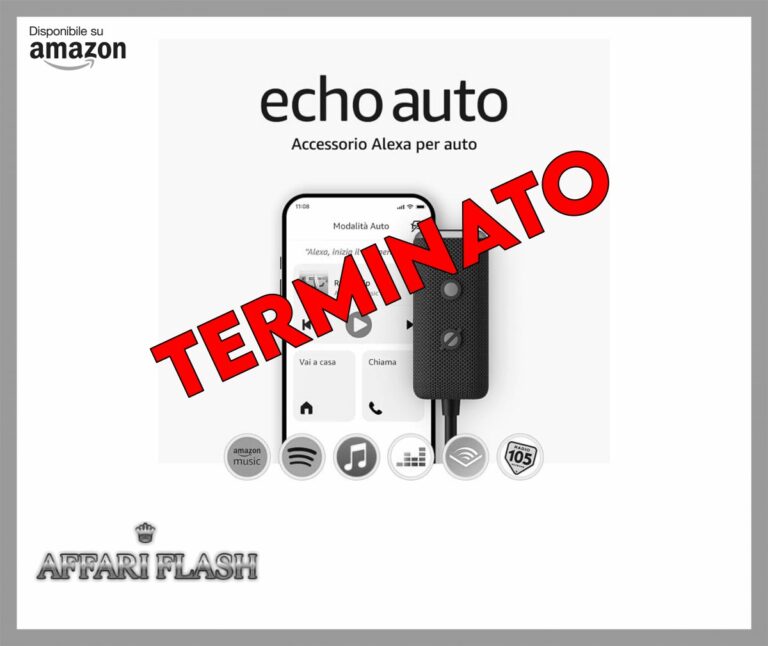 ️ Echo Auto (Ultimo modello) | Porta Alexa in auto con te