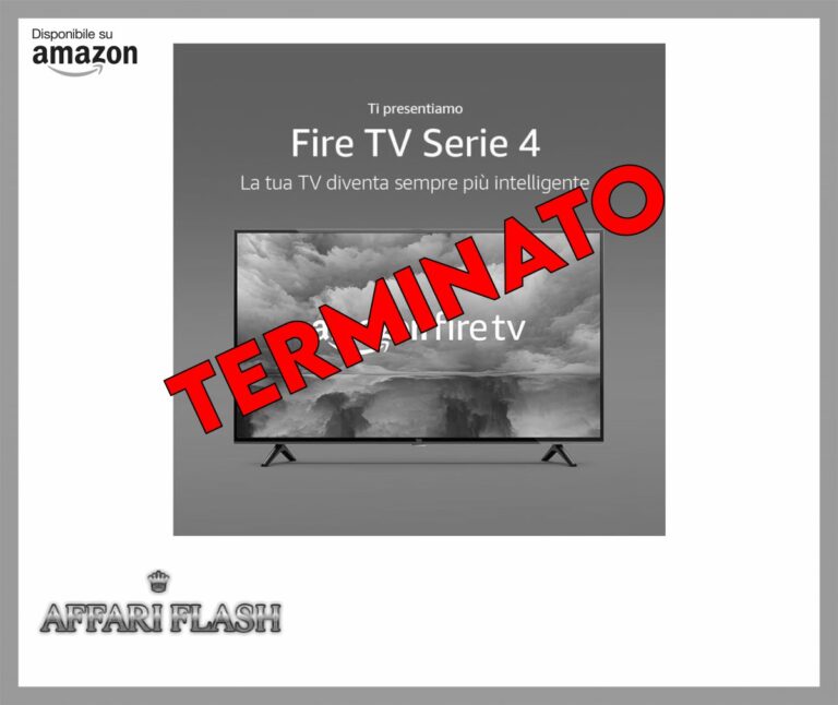 ️ Ti presentiamo Amazon Fire TV Serie 4, Smart TV in 4K UHD, guarda la TV in diretta senza cavo, 55