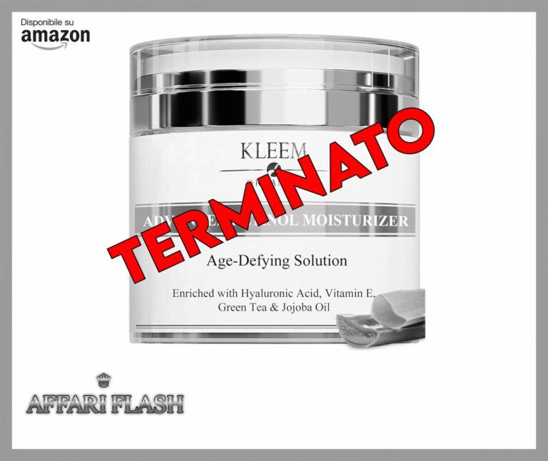 Crema Viso Antirughe Acido ialuronico con Retinolo e Collagene
