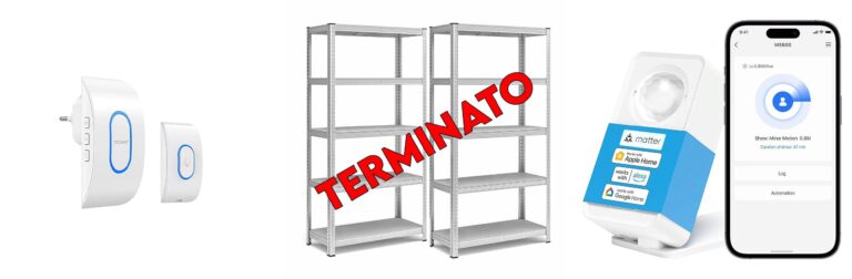 TECKNET Campanello Senza Fili, Portata 400m 60 Melodie e 5 Livelli di Volume Indicatori LED de Esterno IP65 Impermeabile Campanelli Wireless (Bianco