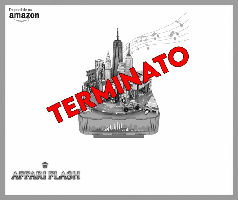 Tonecheer Scatola Musicale Puzzle 3D Legno, Kit di Modellismo DIY per Adulti, Carillon Rotante, Puzzle in Legno per Decorazione Domestica, Regalo di Compleanno o Natale per Adolescenti (New York)