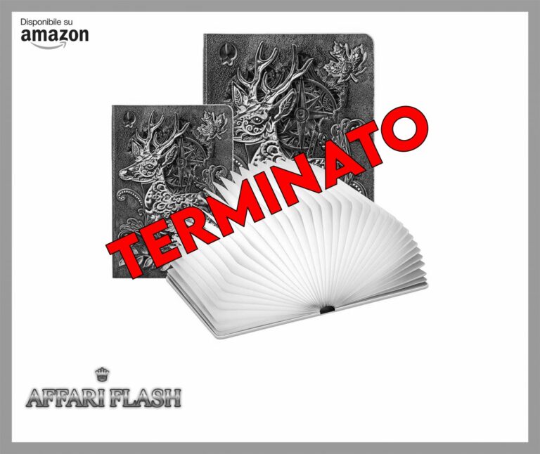 DEVASO Lampada Libro Led Pieghevole in 3 Colori Lampada Libro Decorazioni Casa, Camera e Ufficio | Idea Regalo Originale per Compleanno e Natale, Donna e Uomo (12 * 9 * 2.3cm)