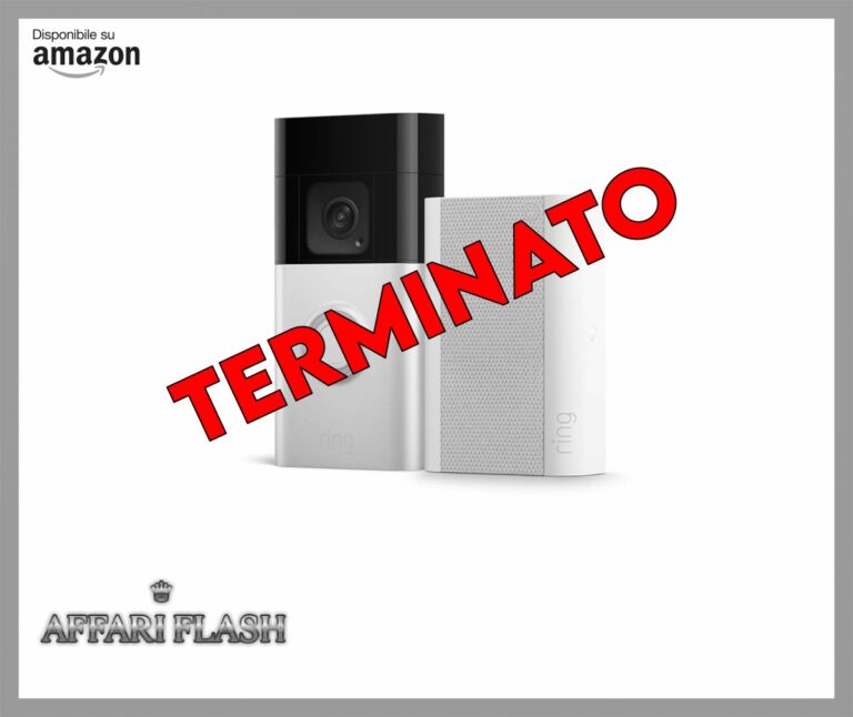 ️ Ring Videocitofono Plus a batteria (Battery Video Doorbell Plus) + Chime | Videocitofono wireless, con video in HD a 1536p, batteria ricaricabile a sgancio rapido | Facile da installare (5 min)