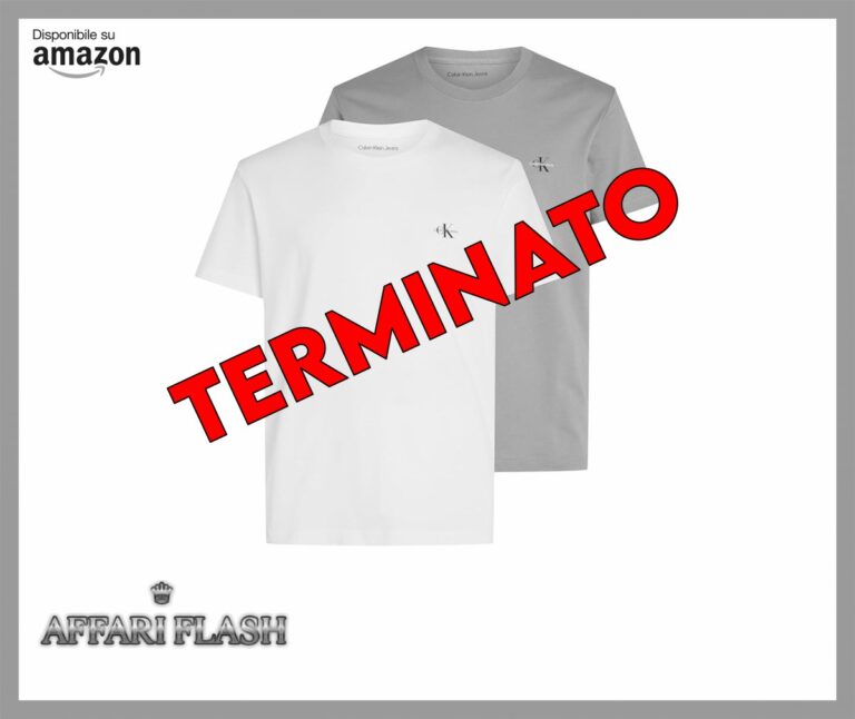Calvin Klein Magliette a Maniche Corte (Pacco da 2) Uomo