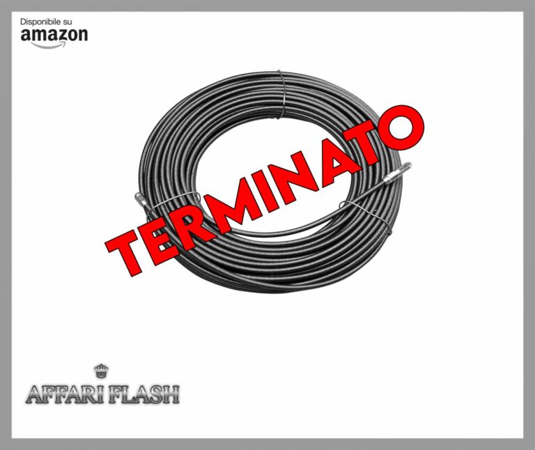 Kopp Spirale professionale retrattile, in metallo, con occhiello rivettato su entrambi i lati, 20m, 396221047