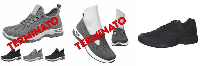 Scarpe da ginnastica da donna nere, traspiranti