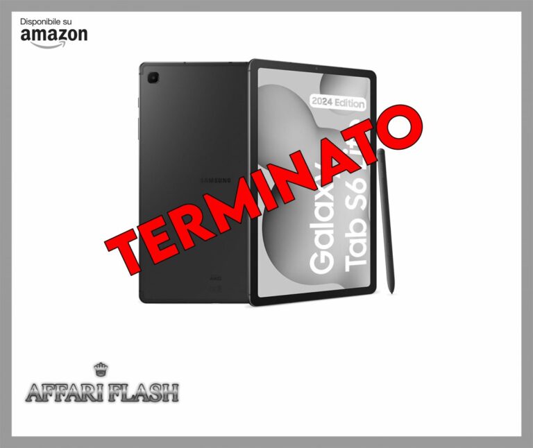 Samsung Galaxy Tab S6 Lite (2024), S Pen, Tablet, 10.4 Pollici Touchscreen LCD TFT, Wi