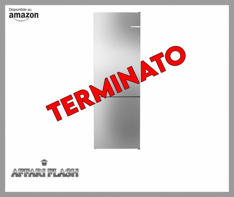 Bosch KGN492IAF Serie 4, Frigorifero combinato da libera installazione, NoFrost, VitaFresh XXL