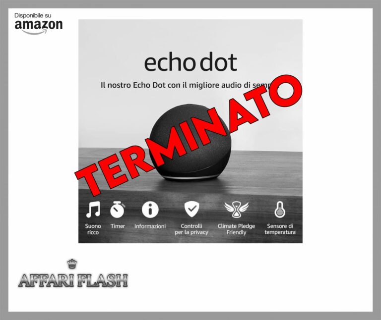 ️ Echo Dot (Ultimo modello) | Altoparlante intelligente Wi