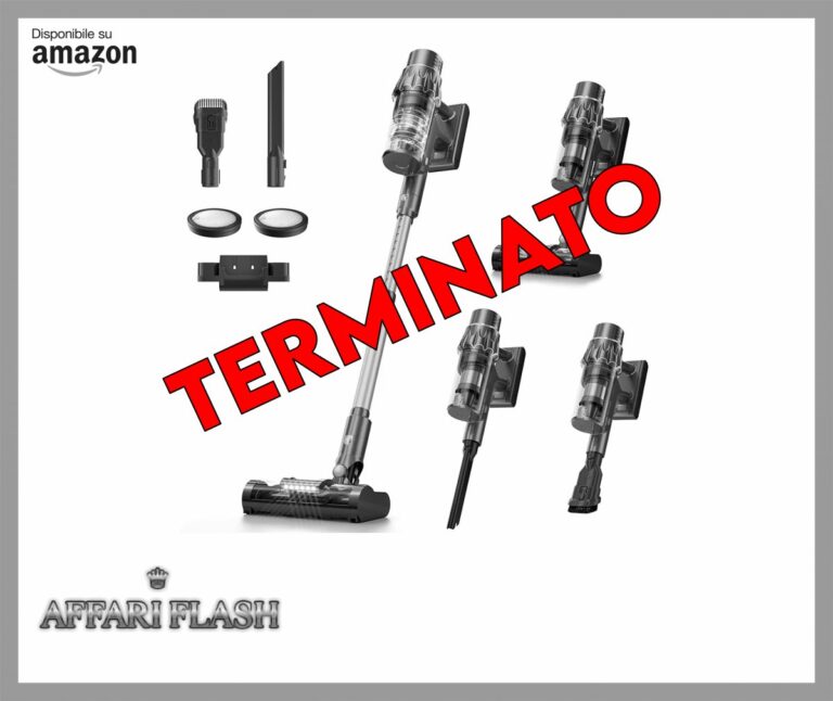 Aspirapolvere Senza Fili Potente, 50KPA/70 Mins Scopa Elettrica Senza Fili con Touchscreen Intelligente/Sensore Automatico di Polvere/Anti