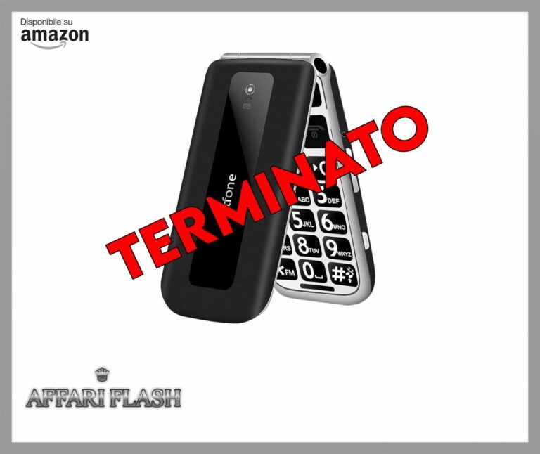 artfone F20 Telefono Cellulare per Anziani丨GSM Flip Telefoni Cellulari con Tasti Grandi丨2.4″ Display丨Funzione SOS丨Volume Alto丨Doppia SIM丨Batteria da 1300 mAh丨Funzione di orario丨Torcia丨Radio