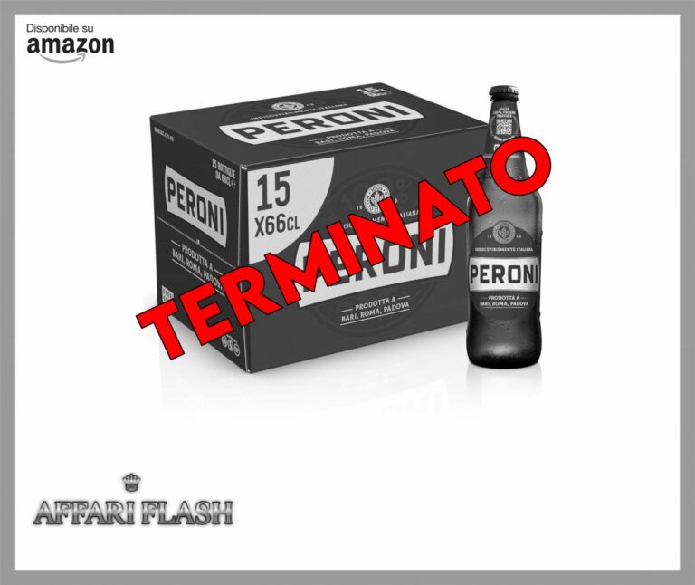 Peroni Birra Edizione Speciale, Cassa Birra con 15 Birre in Bottiglia da 66 cl, 9.90 L, Birra Lager con Malto 100% Italiano, Gusto Moderatamente Amaro, Gradazione Alcolica 4.7% Vol