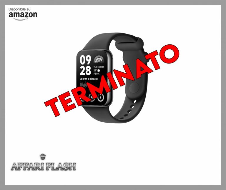 ️ Xiaomi Smart Band 8 Pro, Schermo AMOLED 1.74″, Design Elegante e Sottile, Autonomia Batteria 14 giorni, Monitoraggio SpO2, Frequenza Cardiaca, Sonnno, GPS integrato, Resistenza Acqua 5ATM, Nero