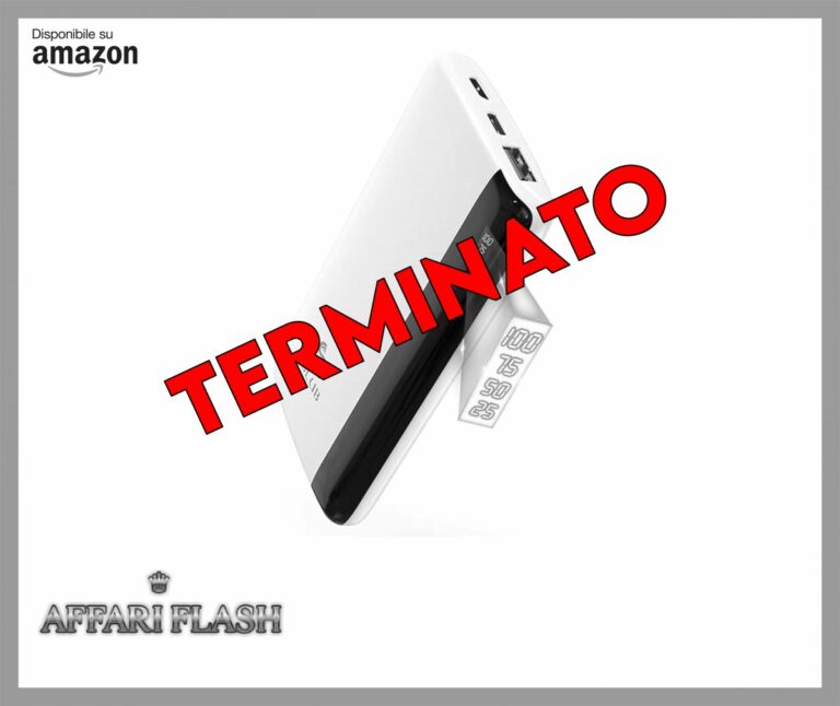 SLuB Power Bank 12000mAh, 3A USB C Ricarica Rapida, Sottile Leggero Caricatore Portatile, LED Display Digitale, Compatibile con iPhone, Samsung, Huawei, Tablet ecc (Bianco)