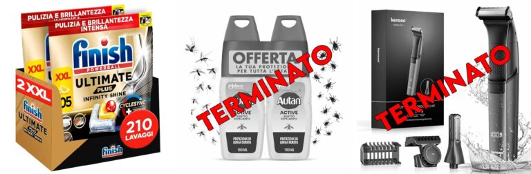 Finish Ultimate PLUS Infinity Shine Pastiglie Lavastoviglie al Limone, 105 Capsule