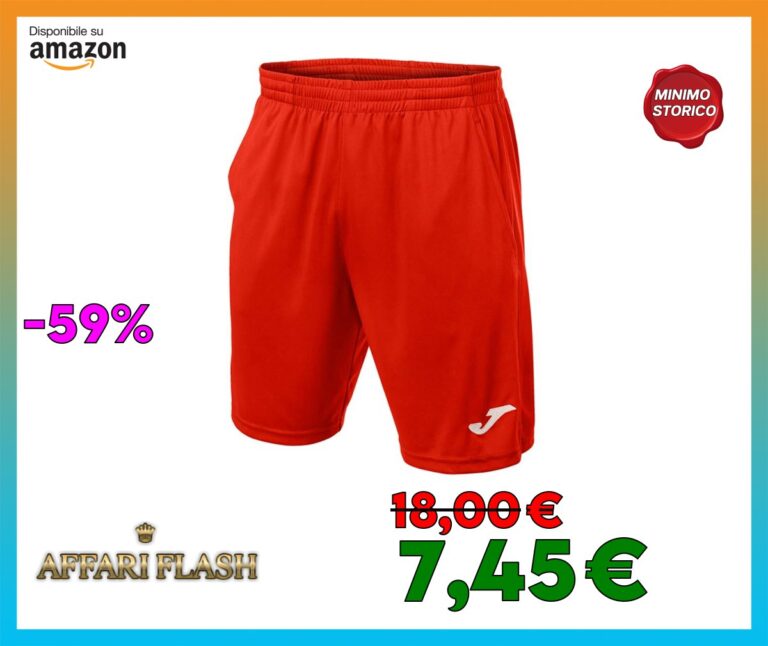Joma Pantaloncini Sportivi da Uomo, 6XS a 3XL