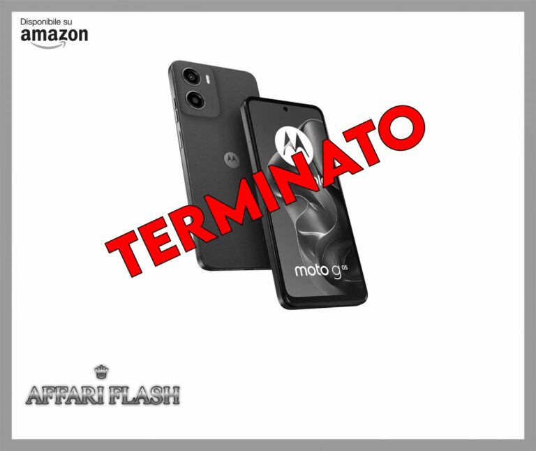 Motorola moto g05 (4/128GB, Fotocamera 50MP + sensore antisfarfallio, Display 6.67″ HD+ 90Hz, batteria 5200mAh, MediaTek Helio G81, Android 15), Forest Green