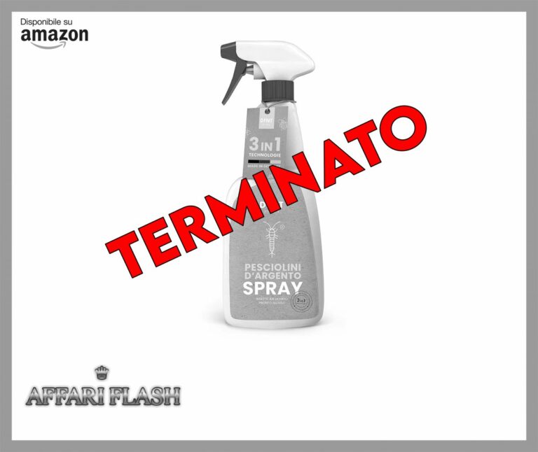 DFNT Combatte i pesciolini d’argento con spray anti pesciolini d’argento, 500 ml di rimedio contro i pesci d’argento, alternativa