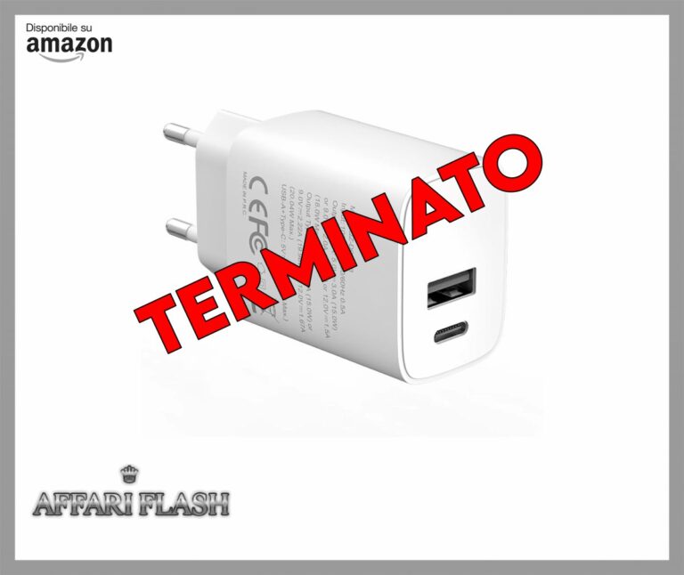 Caricabatterie USB C, caricabatterie multi