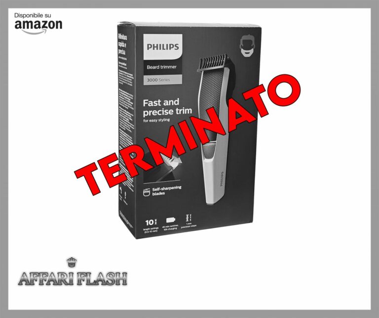 Philips Beardtrimmer Series 3000 BT3206/14 Barbero con Batería