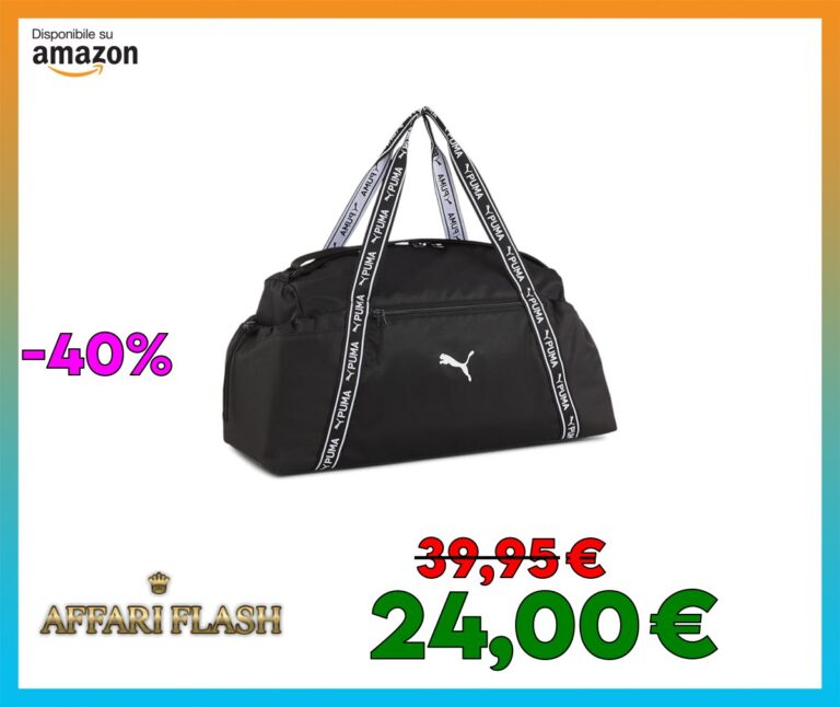 ️ PUMA Borsone Sportivo Essentials 24 L