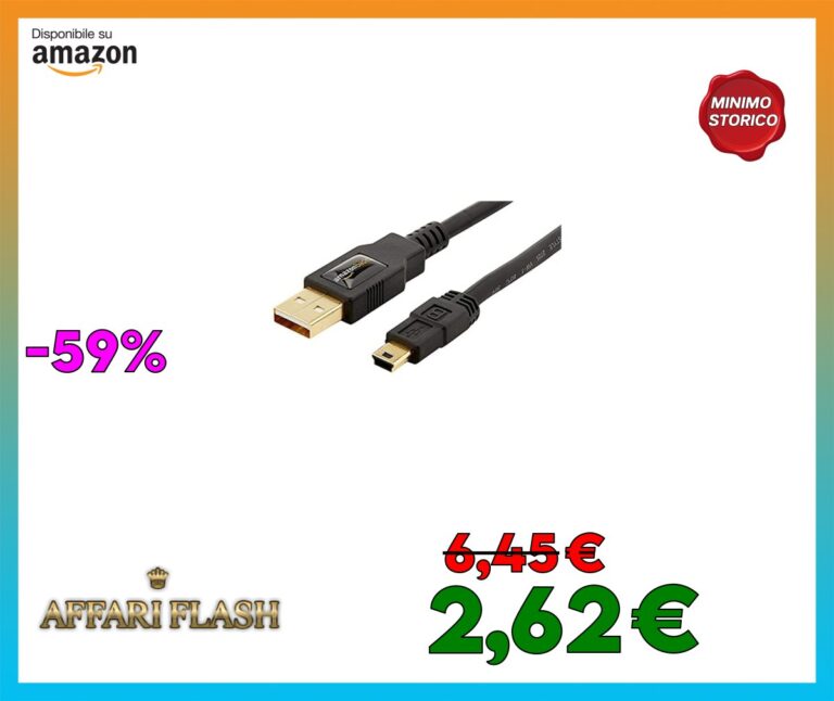 Amazon Basics Cavo USB