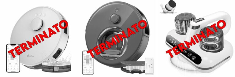 LEFANT Robot Aspirapolvere Lavapavimenti con Mappatura,Navigazione LDS,4000 Pa Potente