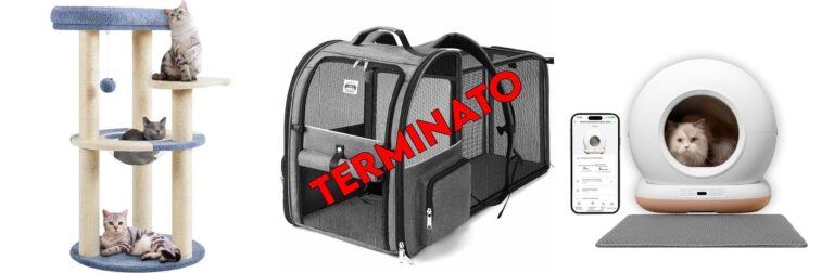 Yaheetech Albero per Gatti Alto 90 cm, Tiragraffi per Gatti con Trespolo Imbottito