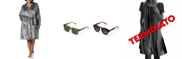 Amazon Essentials Vestaglia in Pile Ai Media Lunghezza (Taglie Forti Disponibili)