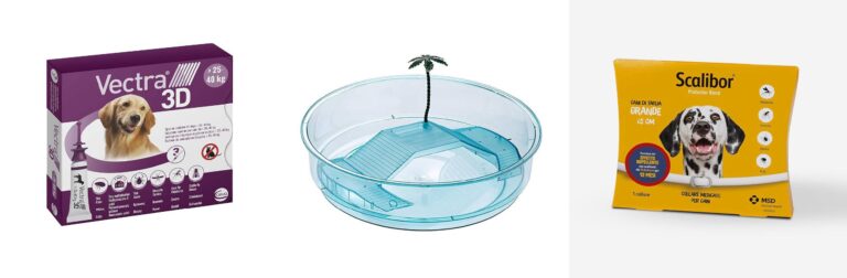 VECTRA 3D Antiparassitario per Cane 3 Pipette Antipulci, Antizecche e Antizanzare per cani 25/40 kg Protegge da Pulci