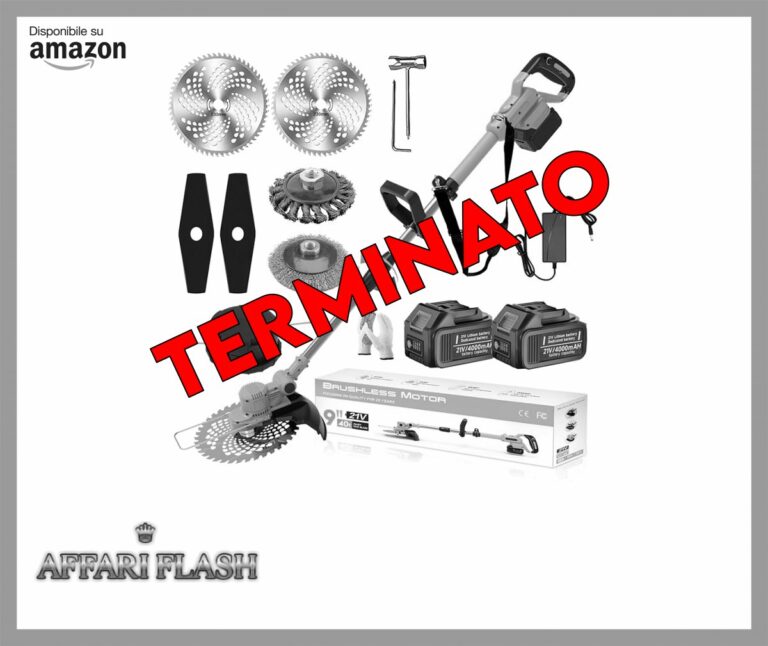 Decespugliatore a Batteria 21V Tagliabordi a batteria con Spazzola per Diserbazione 4 in 1 Decespugliatore Elettrico Brushless Tagliabordi Elettrico con 2 Batterie 4,0Ah per Giardino,orange,b