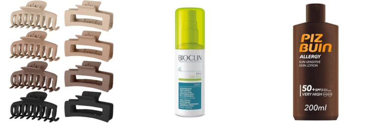 Lolalet 8 Pezzi Mollettone Capelli Donna Grandi, Pinza per Capelli