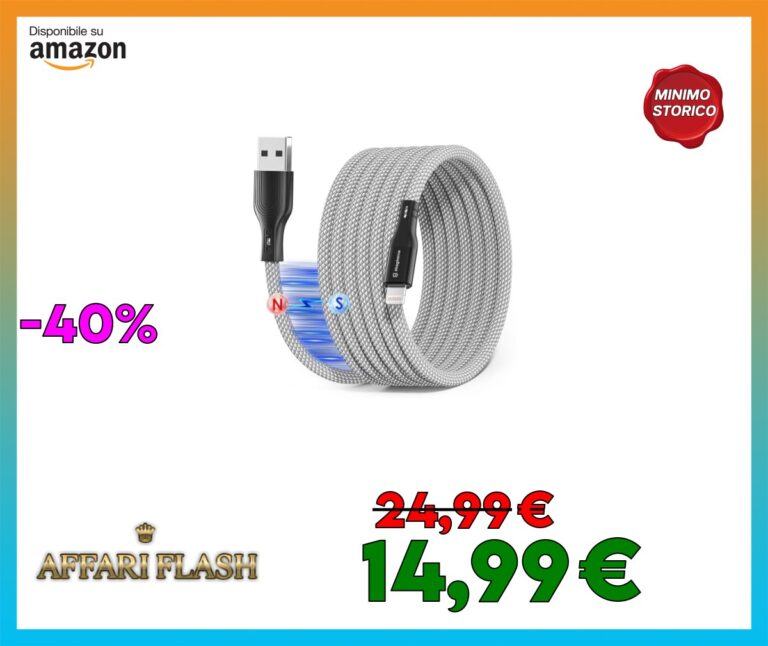 Magtame Cavo Lightning Magnetico Coiled, Cavo i