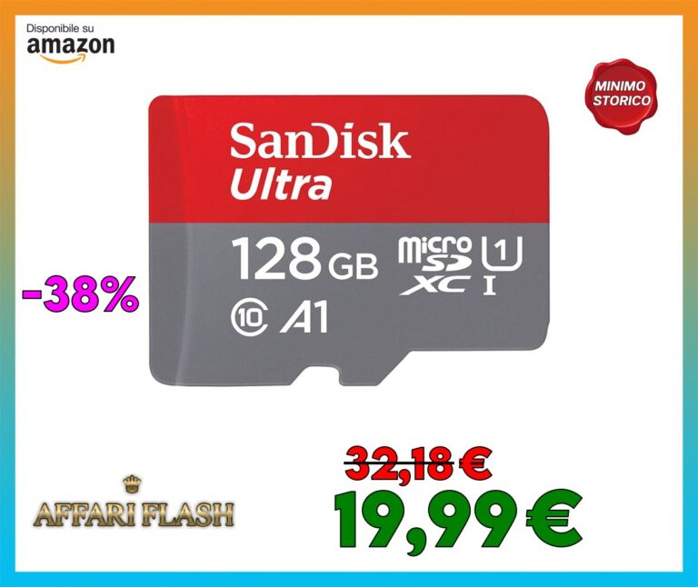 SanDisk 128 GB Ultra microSDXC UHS