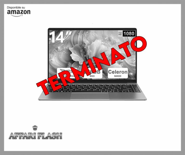 bvate PC Portatile 14 pollici Notebook Win 11 upto 2.8 GHz 256 GB ROM Supporta l’espansione SSD 1TB Celeron N4020 2.4G+5G WiFi 4.2 USB HDMI Tastiera italiana membrana mouse senza fili