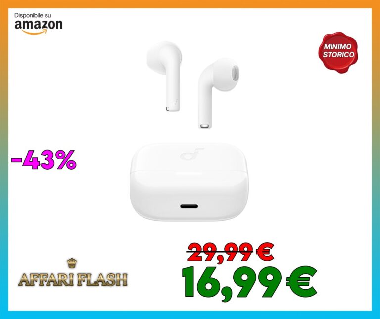 Soundcore K20i di Anker, auricolari wireless semi