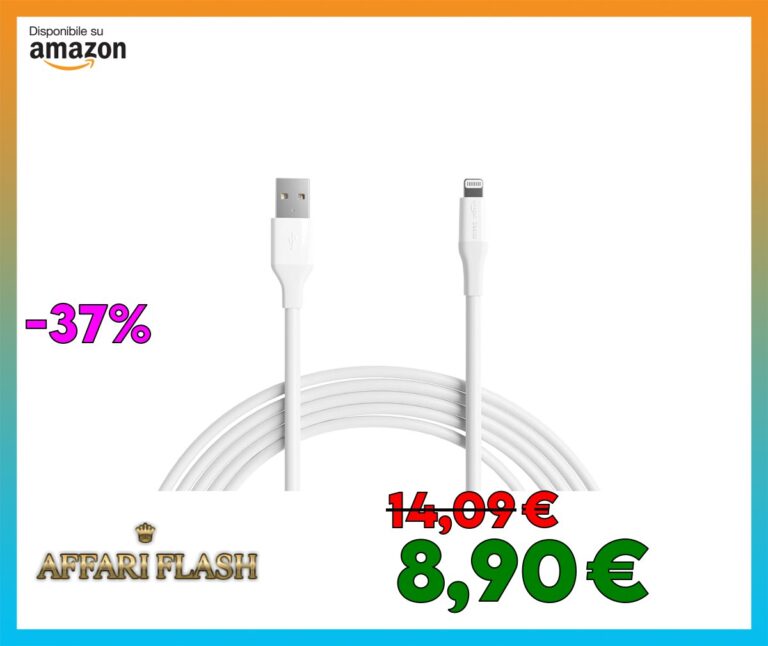 Amazon Basics Cavo di ricarica da USB