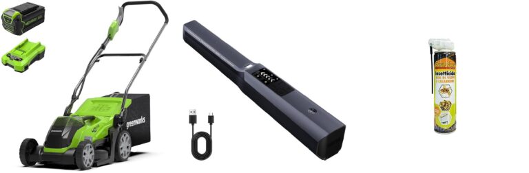 Greenworks Tagliaerba a Batteria Ampiezza di Taglio 35cm, SENZA Batteria e Caricabatterie
